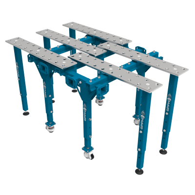 Uitklapbare enkele modulaire lastafel 1770x1000 mm