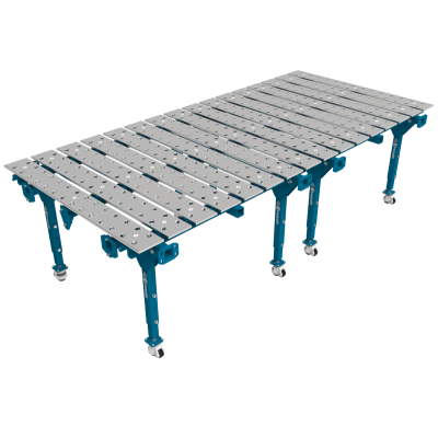 Modularer Schweißtisch, doppelt 3200x1500 mm