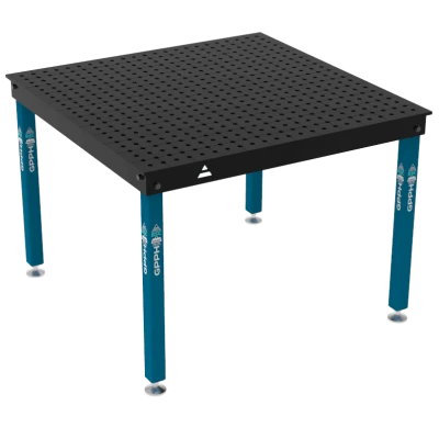 Svejsebord BASIC Størrelse - 1200x1200mm, Gitter - 50x50mm, System - Φ16, Ben - På fødderne