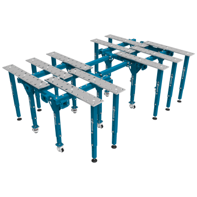 Modulaire set met een groot werkblad 2630x1770 mm
