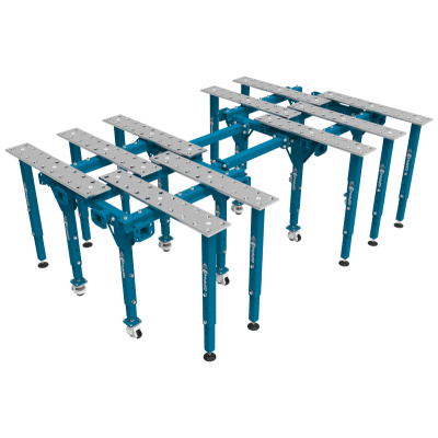 Modularer Set mit großer Arbeitsplatte 2630x1770 mm