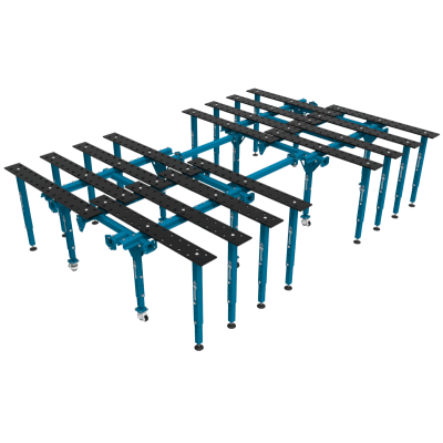 Büyük nitrürlenmiş çalışma yüzeyi modüler seti 4000x2670 mm