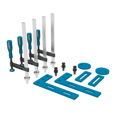 Metināšanas un montāžas galds ar instrumentu komplektu DIY nr. 2