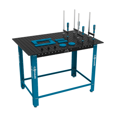 Metināšanas un montāžas galds ar instrumentu komplektu DIY nr. 2