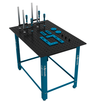 Metināšanas un montāžas galds ar instrumentu komplektu DIY nr. 2