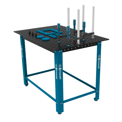 Metināšanas un montāžas galds ar instrumentu komplektu DIY nr. 2