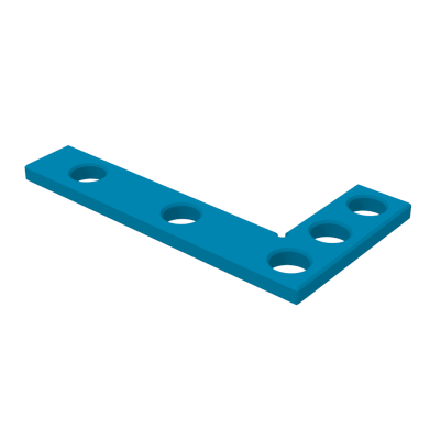 Plakans stūris 275x150mm, Sistēma - Φ28, Sērija - PRO