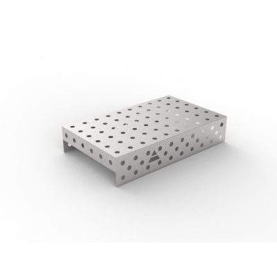 Stainless steel cover 1000x600 tinklelis 100x100, fi28