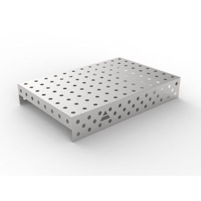 Stainless steel cover 1200x800 tinklelis 100x100, fi28