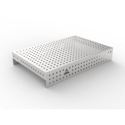 Paslanmaz çelik kaplama 1200x800 ızgara 50x50, fi16