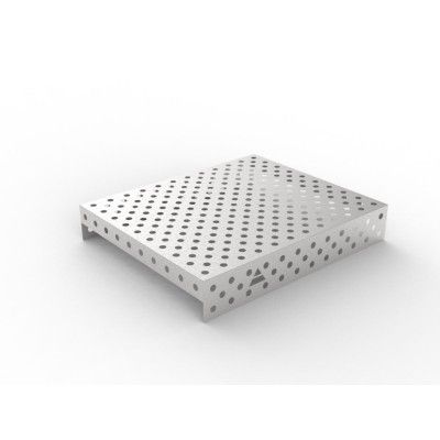 Stainless steel cover 1200x1000 tinklelis diagonalinis, fi28