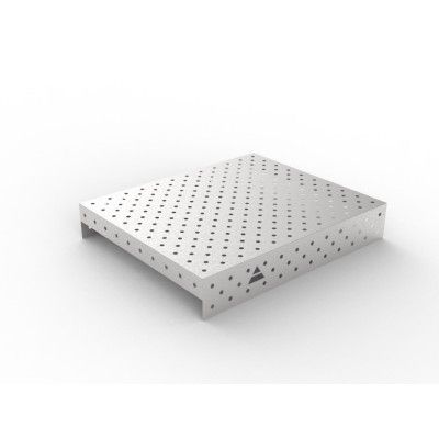 Nerūsējošā tērauda vāks 1200x1000 režģis diagonāle, fi16