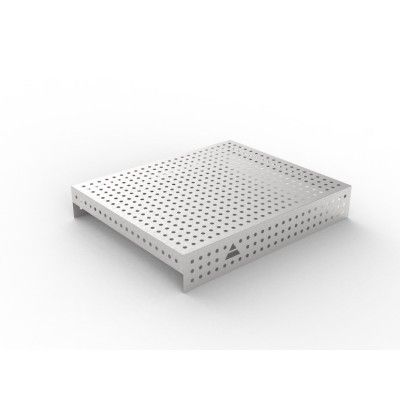 Stainless steel cover 1200x1000 grid 50x50, fi16