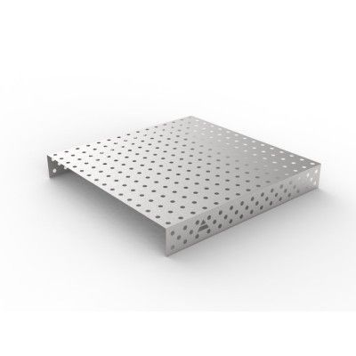 Stainless steel cover 1500x1480 tinklelis 100x100, fi28