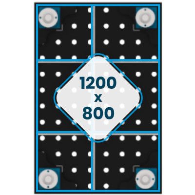 Nervura da mesa de soldadura 1200x800mm Nervura da mesa de soldadura 1200x800mm