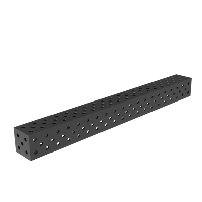 Welding connection block 1200x200x200mm, Grid - diagonal, System - Φ28