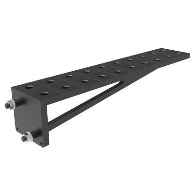 Extensão 1000x200mm, Grelha - 100x100mm, Sistema - Φ28, Série - EXPERT