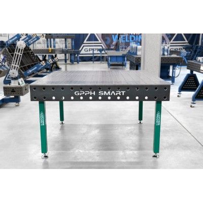 Welding table SMART Grid - 100x100mm, System - Φ28, Size - 1500x1480mm, Tabletop - 12mm