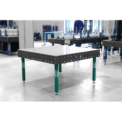 Table de soudage SMART Grille - 100x100mm, Système - Φ28, Taille - 1500x1480mm, Plateau de table - 12mm