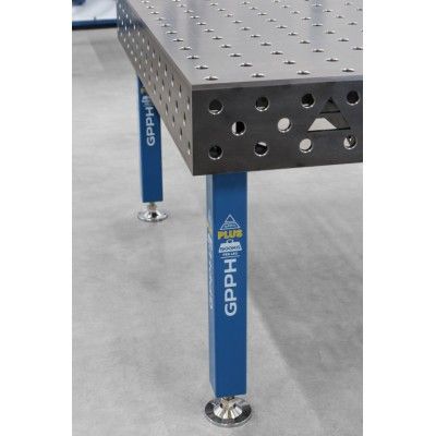 Welding table PLUS Grid - 100x100mm, System - Φ28, Size - 1500x1480mm