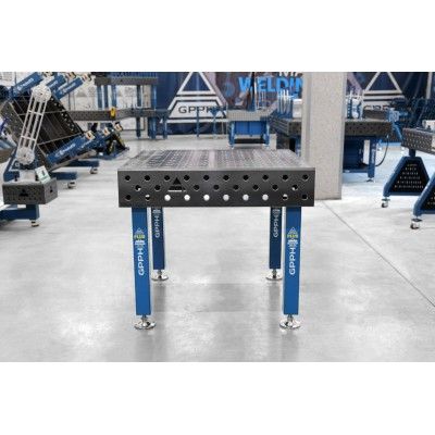 Welding table PLUS Size - 1000x1000mm, Grid - 100x100mm, System - Φ28