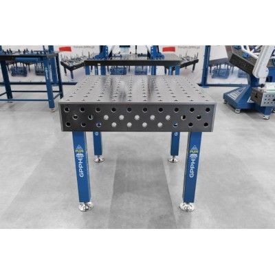 Table de soudage PLUS Taille - 1000x1000mm, Grille - 100x100mm, Système - Φ28