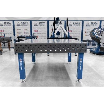 Table de soudage PRO Grille - 100x100mm, Système - Φ28, Taille - 1500x1480mm