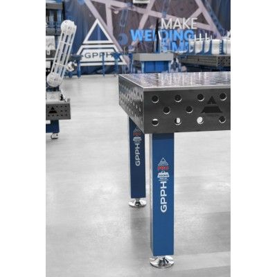 Welding table PRO Grid - 100x100mm, System - Φ28, Size - 2000x1000mm