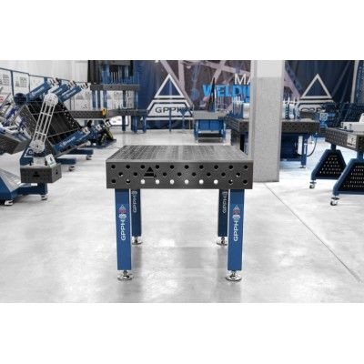 Welding table PRO Size - 1000x1000mm, Grid - 100x100mm, System - Φ28