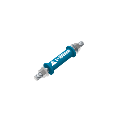 Aansluiting voor lastafels 100mm Systeem - Φ16, Lengte - 100mm