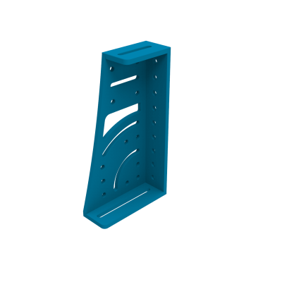 Suporte angular 275x500x175x100mm, Sistema - Φ16, Série - PRO