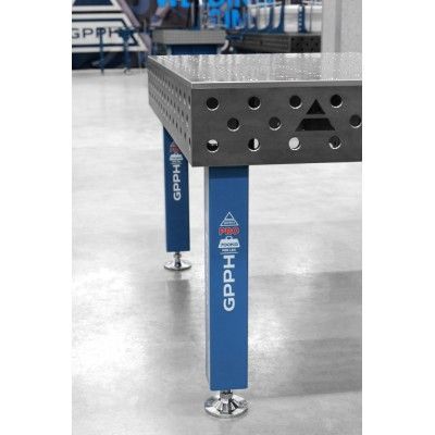 Mesa de soldadura PRO Grelha - 100x100mm, Sistema - Φ28, Tamanho - 1500x1480mm Mesa de soldadura PRO Grelha - 100x100mm, Sistema - Φ28, Tamanho - 1500x1480mm