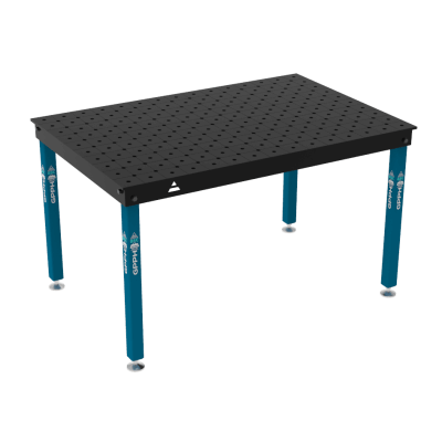 Suvirinimo stalas BASIC Dydis - 1500x1000mm, Sistema- Φ16, Kojos - ant pėdų, Tinklelis - diagonalinisinis