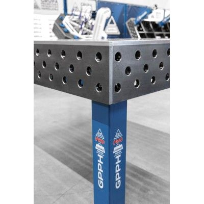 Welding table PRO Grid - 100x100mm, System - Φ28, Size - 2000x1000mm Welding table PRO Grid - 100x100mm, System - Φ28, Size - 2000x1000mm