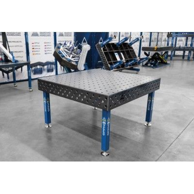 Svejsebord PLUS Gitter - 100x100mm, System - Φ28, Størrelse - 1500x1480mm