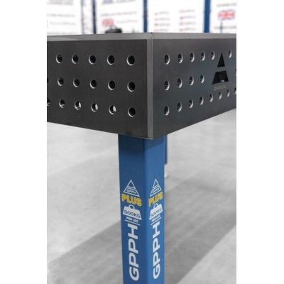 Svejsebord PLUS Gitter - 50x50mm, System - Φ16, Størrelse - 1500x1000mm