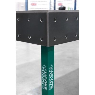 Mesa de soldadura SMART Grelha - 100x100mm, Sistema - Φ16, Tamanho - 2000x1000mm, Tampo da mesa - 12mm