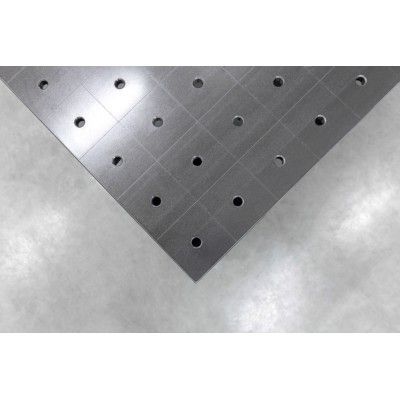 Svejsebord PRO Gitter - 100x100mm, System - Φ16, Størrelse - 2000x1000mm Svejsebord PRO Gitter - 100x100mm, System - Φ16, Størrelse - 2000x1000mm