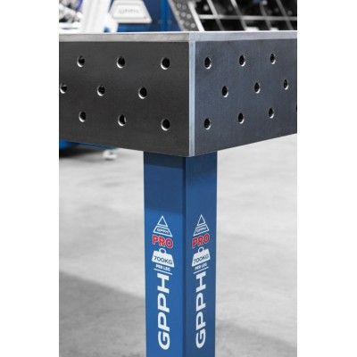Welding table PRO Grid - 100x100mm, System - Φ16, Size - 2000x1000mm Welding table PRO Grid - 100x100mm, System - Φ16, Size - 2000x1000mm