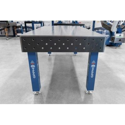 Welding table PRO Grid - 100x100mm, System - Φ16, Size - 2000x1000mm Welding table PRO Grid - 100x100mm, System - Φ16, Size - 2000x1000mm
