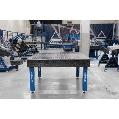 Metināšanas galds PRO Tīkls - 50x50mm, Sistēma - Φ16, Izmērs - 1500x1480mm