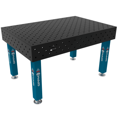 Table de soudage PRO Système - Φ16, Taille - 1500x1000mm, Pattes - Sur les pieds, Grille - diagonale