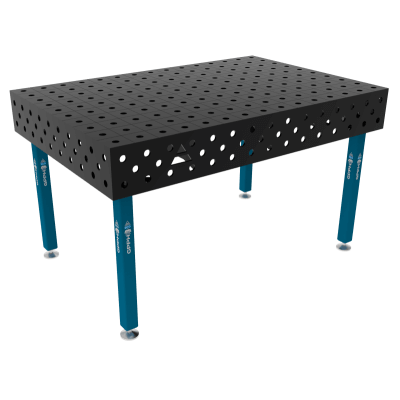 Svejsebord ECO Størrelse - 1500x1000mm, Gitter - 100x100mm, System - Φ28, Ben - På fødderne
