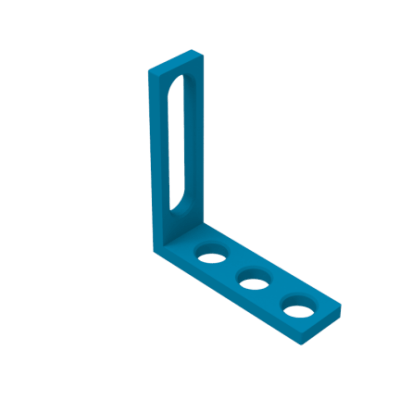Vinkelbeslag 185x175mm, System - Φ28, Serie - PRO