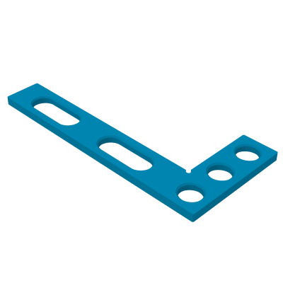 Angle precision square (flat) 320x150mm, System - Φ28, Series - PLUS Angle precision square (flat) 320x150mm, System - Φ28, Series - PLUS