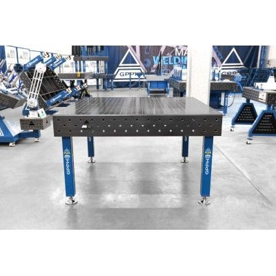 Sveisebord PLUS Rutenett - 100x100mm, System - Φ16, Størrelse - 1500x1480mm