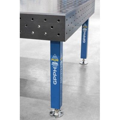 Welding table PLUS Grid - 100x100mm, System - Φ16, Size - 1500x1480mm Welding table PLUS Grid - 100x100mm, System - Φ16, Size - 1500x1480mm