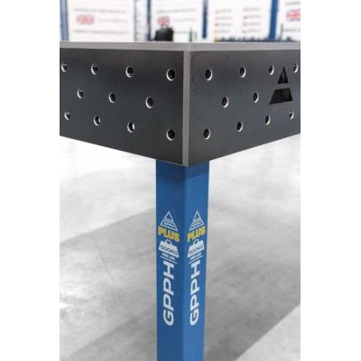 Welding table PLUS Grid - 100x100mm, System - Φ16, Size - 1500x1480mm Welding table PLUS Grid - 100x100mm, System - Φ16, Size - 1500x1480mm