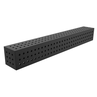 Svejseforbindelsesblok 1500x200x200mm, Gitter - 50x50mm, System - Φ16, For table - PRO