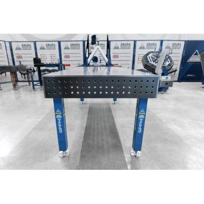 Metināšanas galds PLUS Tīkls - 50x50mm, Sistēma - Φ16, Izmērs - 2000x1000mm